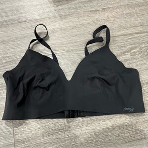 Sloggi Zero Feel Ultra Bra Black Wireless Bra Large